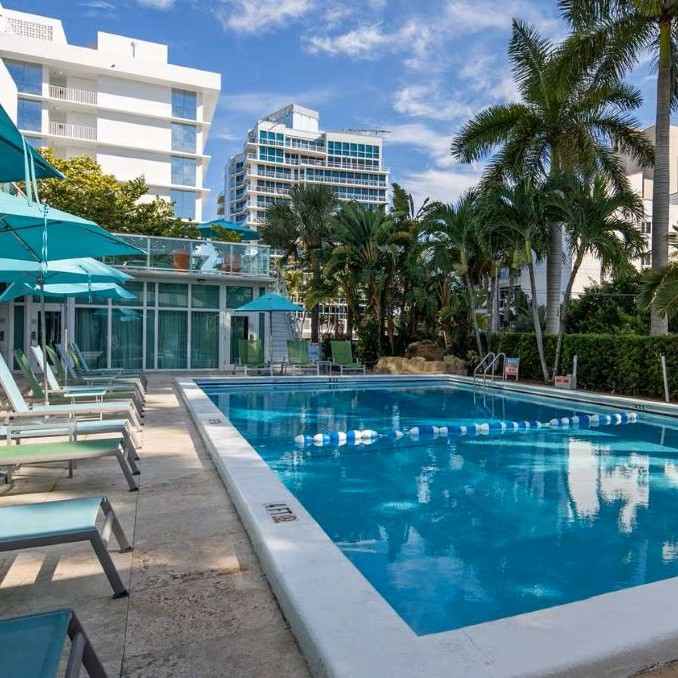 Oceanside Inn Fort Lauderdale Best Western Book Pool